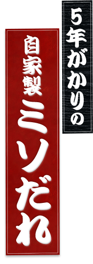 自家製ミソだれ