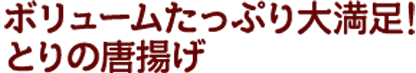 とりの唐揚げ